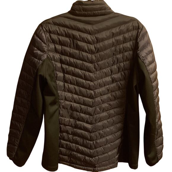 32 Degrees Heat Jacket Womens L Purple Down Full Zip Pockets & Black Side Panels - Picture 7 of 7